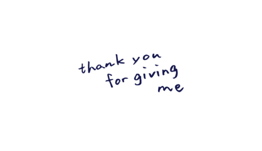 thankyouの文字を書いた無料ロゴのpng素材の画像
